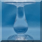G02. Simon Pearce candleholder.